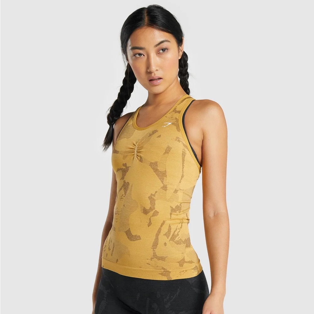 Gymshark ADAPT CAMO SEAMLESS TANK